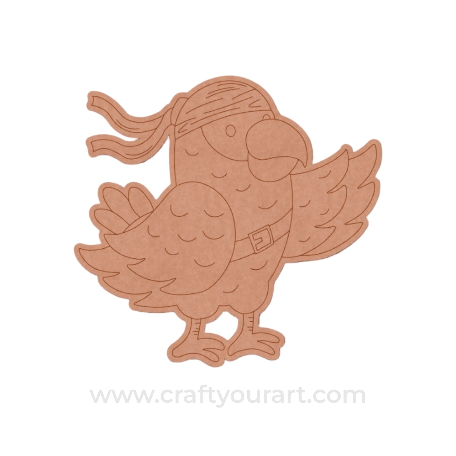 Parrot Pre Marked MDF Design 7