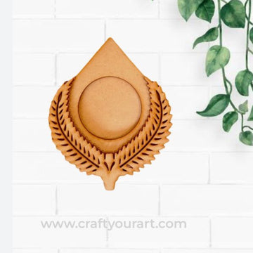 Patra Tealight Candle Holder MDF Design 1