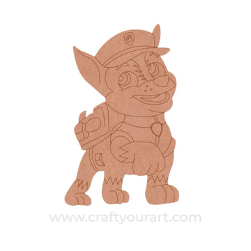 Paw Patrol Dog Pre Marked MDF Design 1