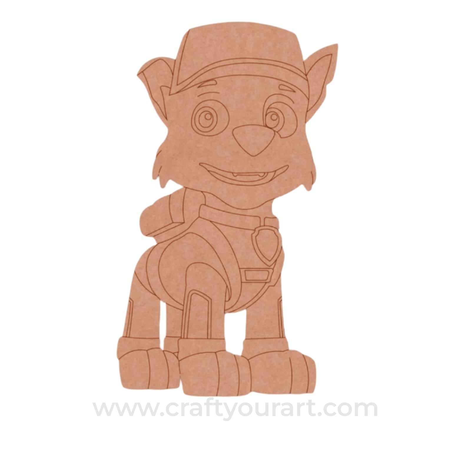 Paw Patrol Dog Pre Marked MDF Design 14