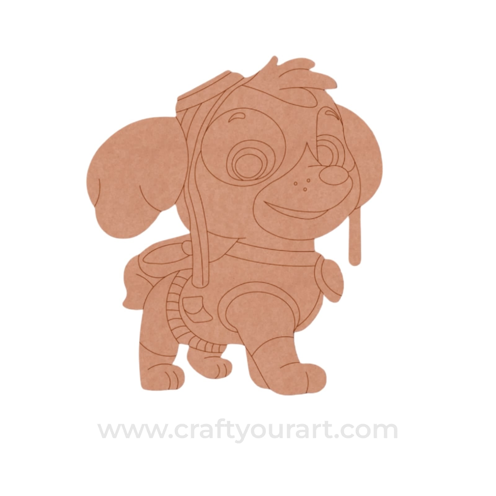 Paw Patrol Dog Pre Marked MDF Design 2
