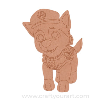 Paw Patrol Dog Pre Marked MDF Design 7