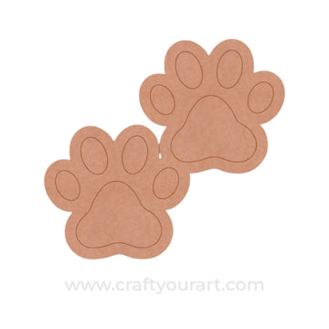 Paw Pre Marked MDF Design 3