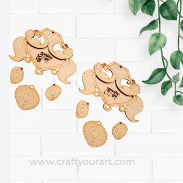 Peacock Shubh Labh MDF Design 35
