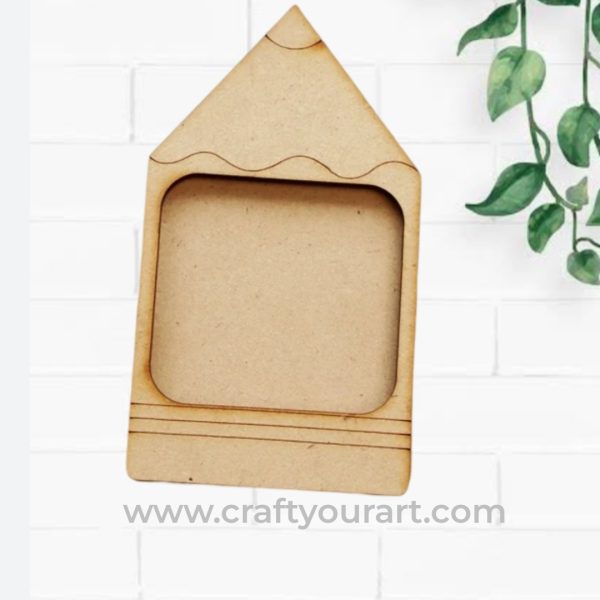 Pencil Mini MDF Photo Frame