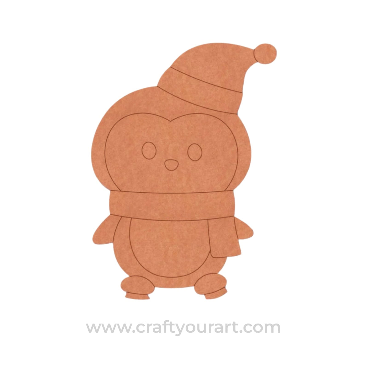 Penguin Pre Marked MDF Design 1