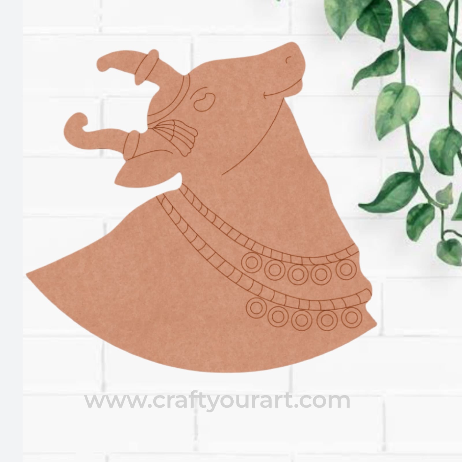 Pichwai Cow Pre Marked MDF Design 11