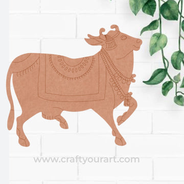 Pichwai Cow Pre Marked MDF Design 12