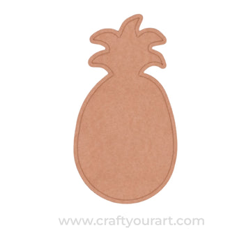 Pineapple Mosaic Art Base MDF Design 1