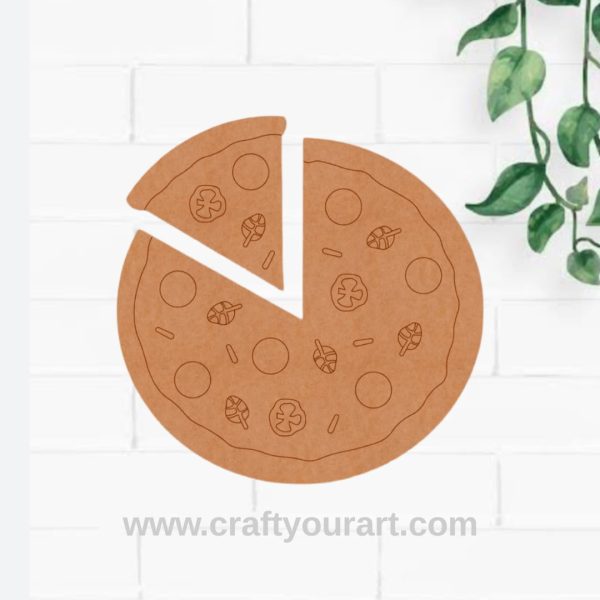 Pizza Pre Marked MDF Design 1