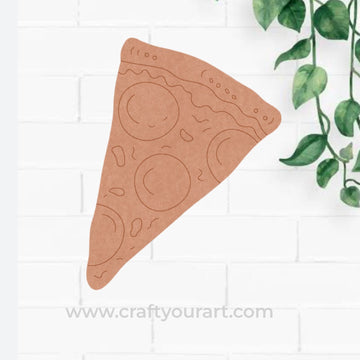 Pizza Slice Pre Marked MDF Design 2