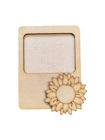 Polaroid  MDF frame with embellishment design 3