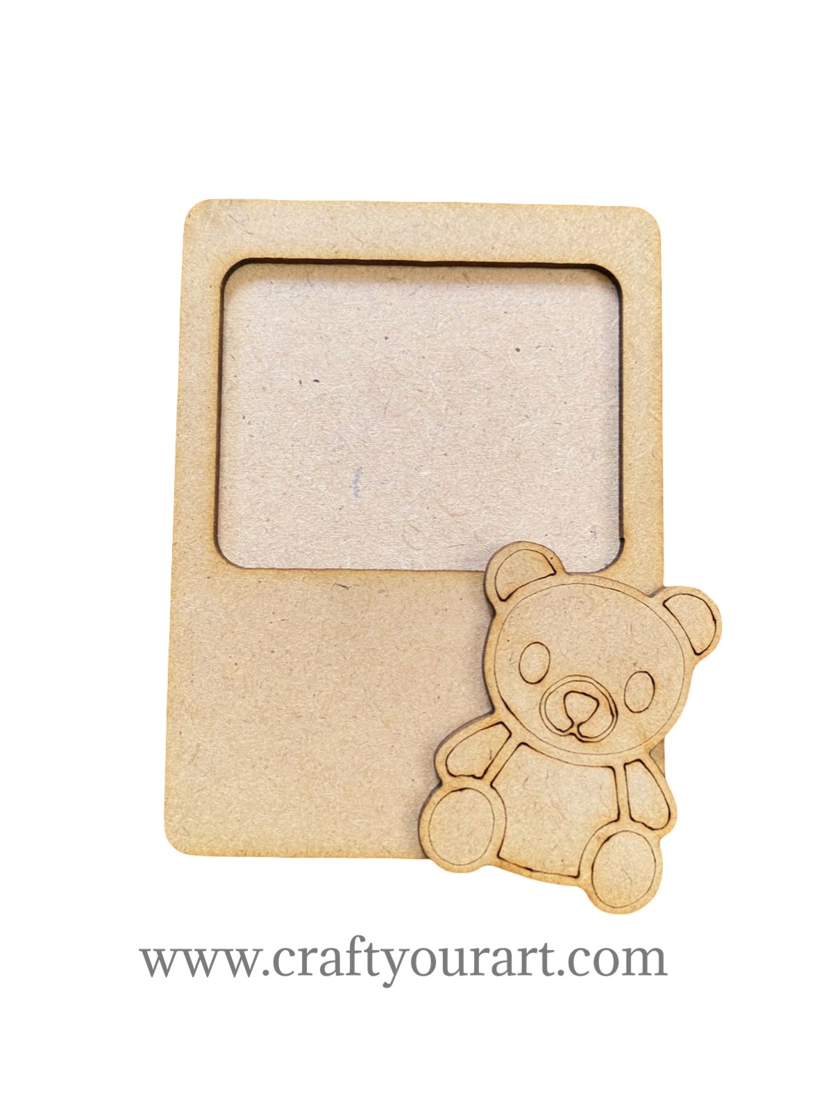 Polaroid  MDF frame with embellishment design 4