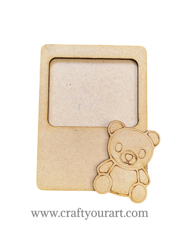 Polaroid  MDF frame with embellishment design 4