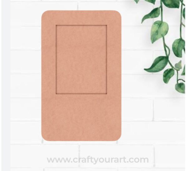 Mini polaroid  MDF frame DESIGN 3