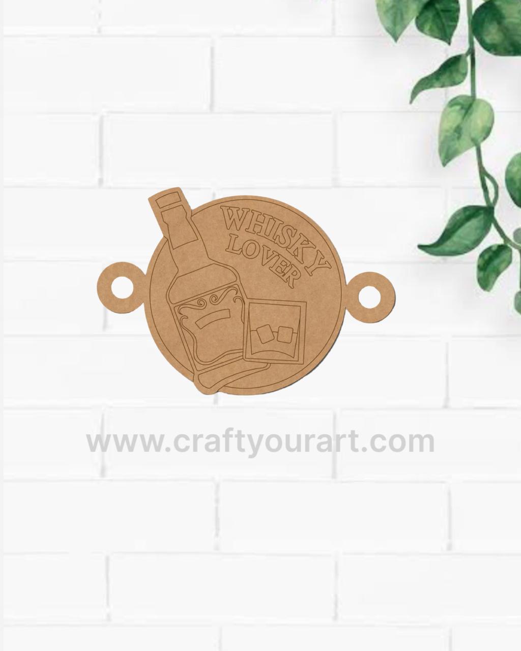 Premium MDF Rakhi bases for DIY Rakhi making 10
