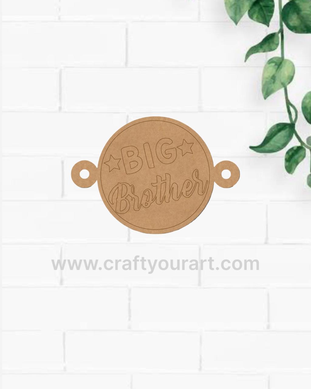 Premium MDF Rakhi bases for DIY Rakhi making 14