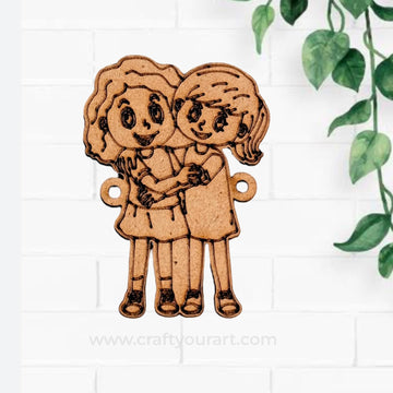Premium MDF Rakhi bases for DIY Rakhi making 42