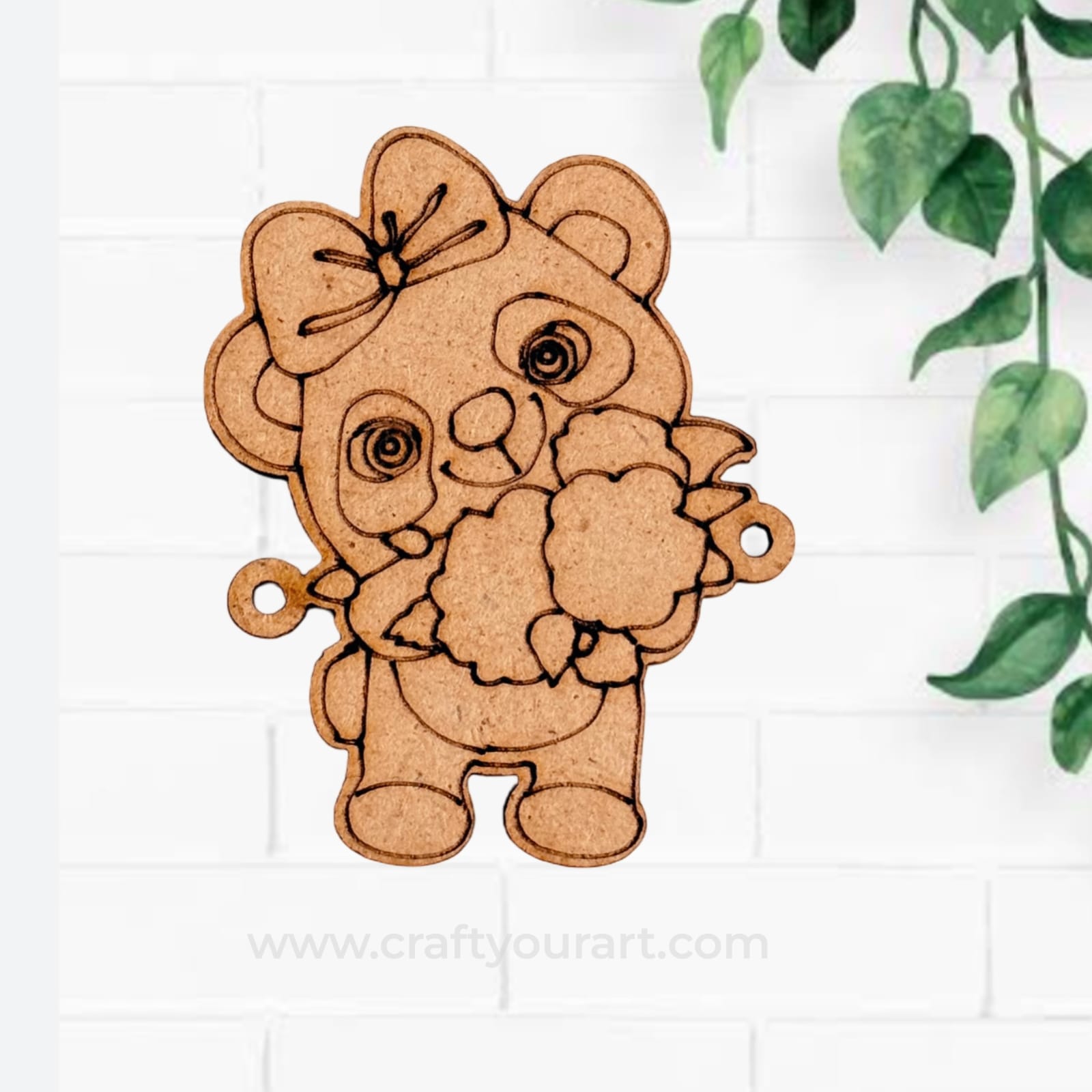 Premium MDF Rakhi bases for DIY Rakhi making 47