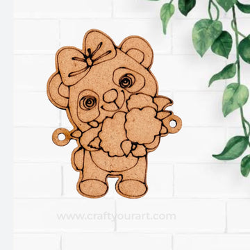 Premium MDF Rakhi bases for DIY Rakhi making 47