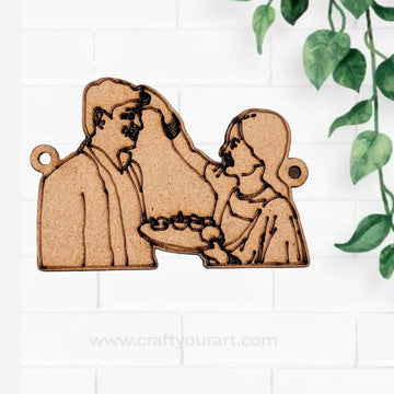 Premium MDF Rakhi bases for DIY Rakhi making 48
