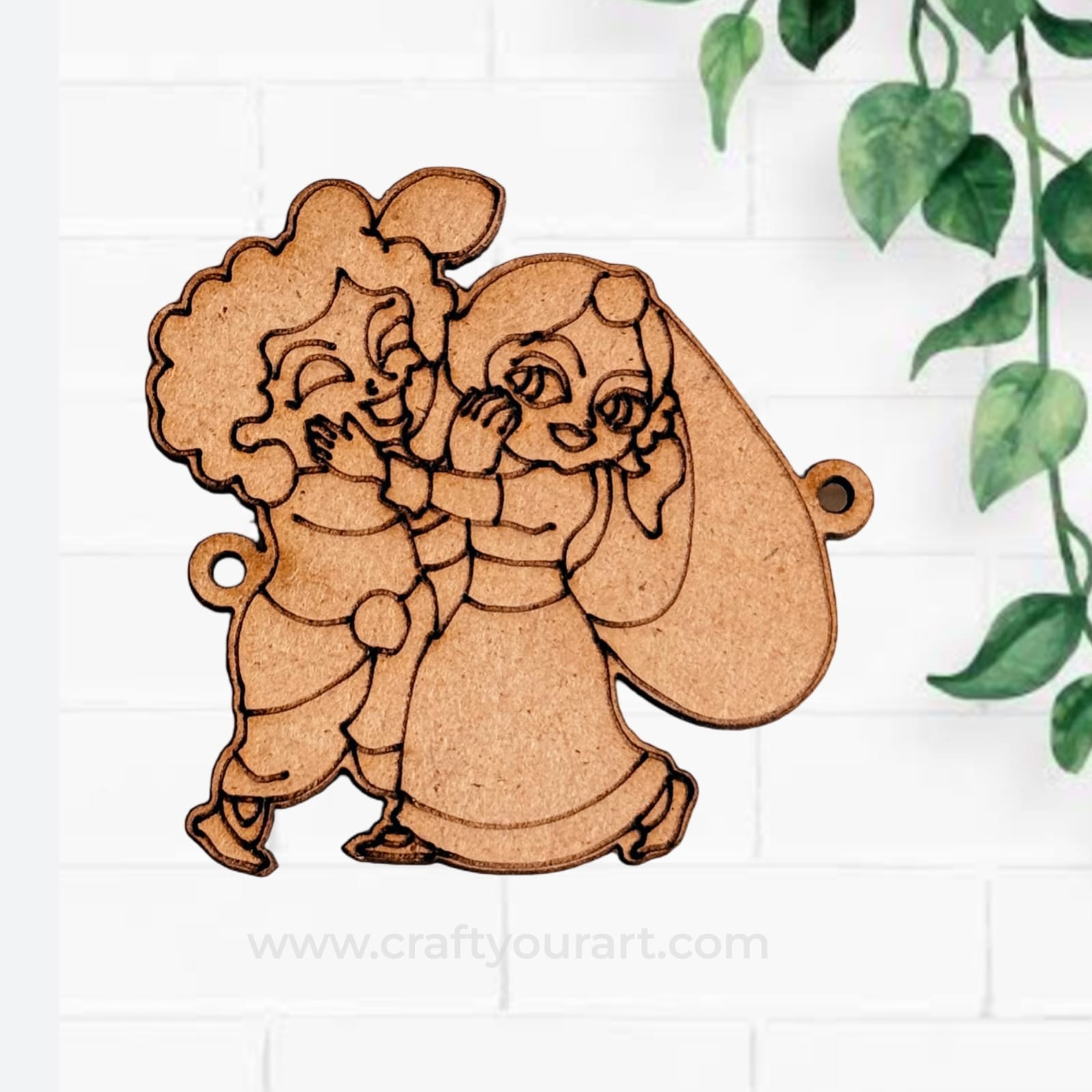 Premium MDF Rakhi bases for DIY Rakhi making 52