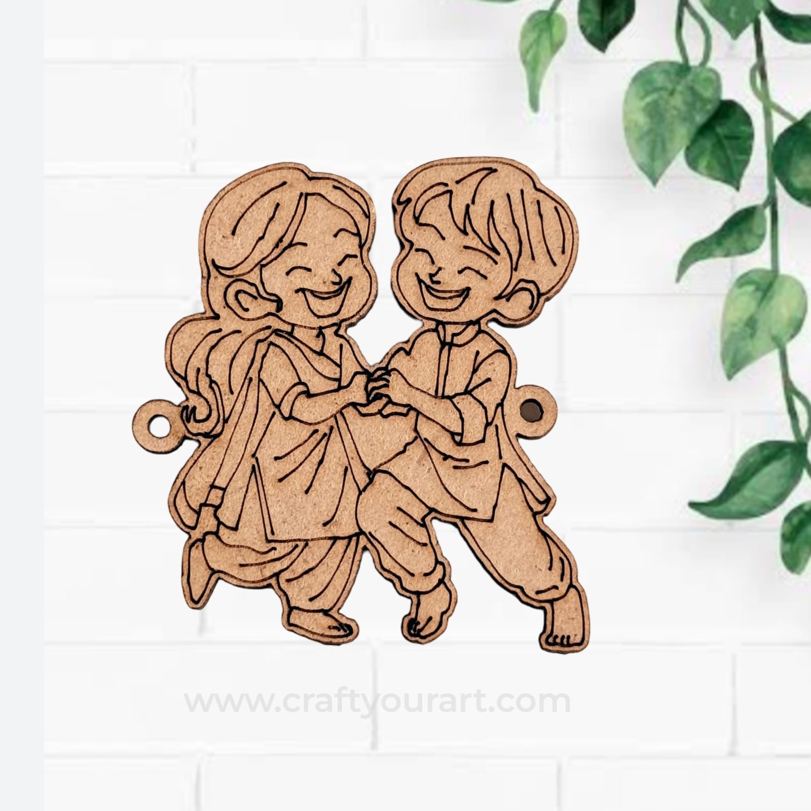 Premium MDF Rakhi bases for DIY Rakhi making 54