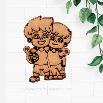 Premium MDF Rakhi bases for DIY Rakhi making 56