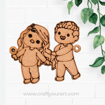 Premium MDF Rakhi bases for DIY Rakhi making 58