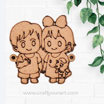 Premium MDF Rakhi bases for DIY Rakhi making 61