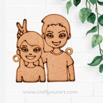 Premium MDF Rakhi bases for DIY Rakhi making 63