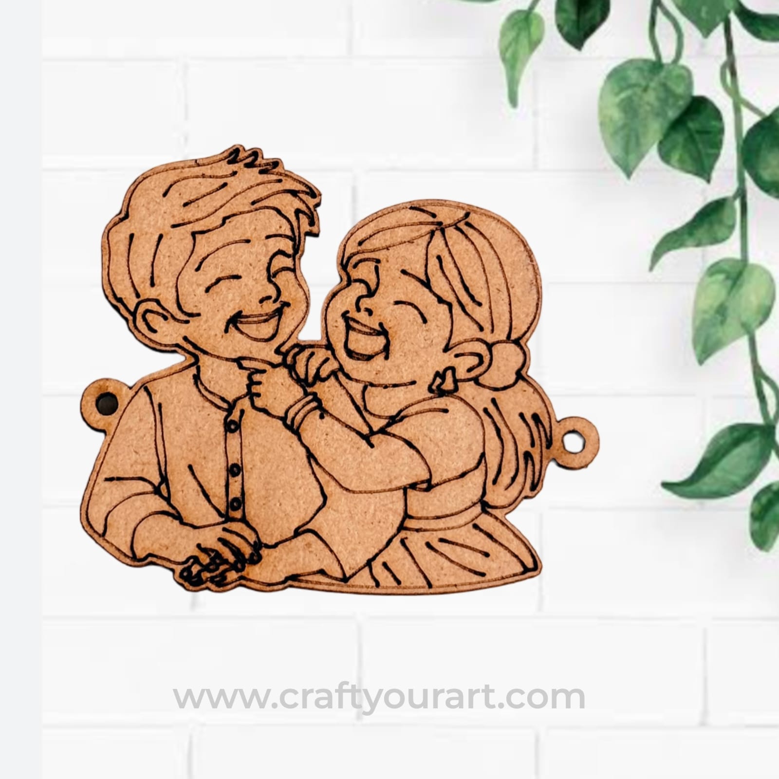 Premium MDF Rakhi bases for DIY Rakhi making 65
