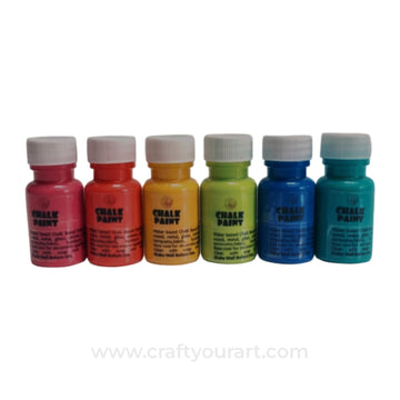 Primary Shade Chalk Paint Pack of 6