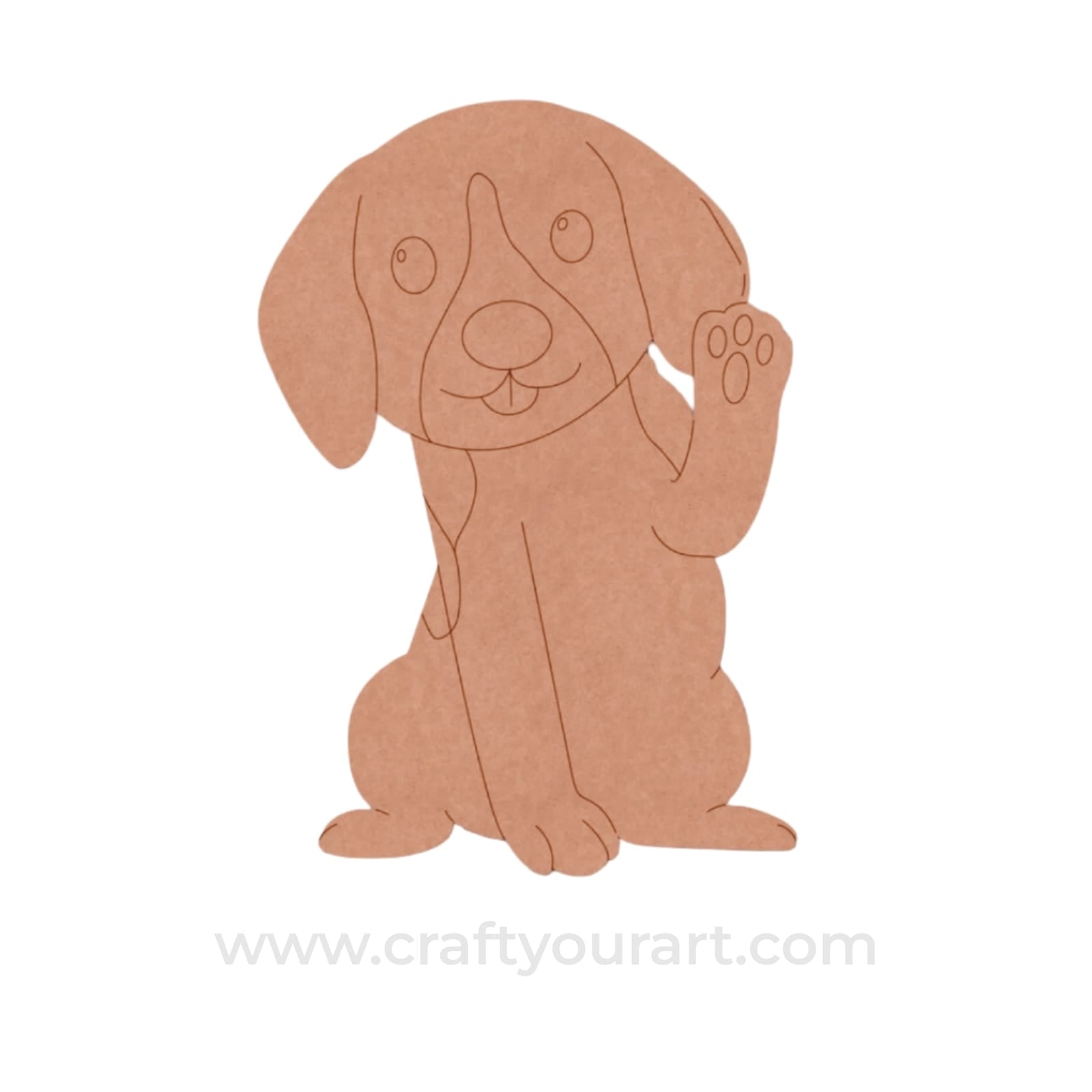 Puppy Pre Marked MDF Design 2
