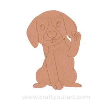 Puppy Pre Marked MDF Design 2