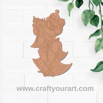 Radha Krishna Pre Marked MDF Design 77