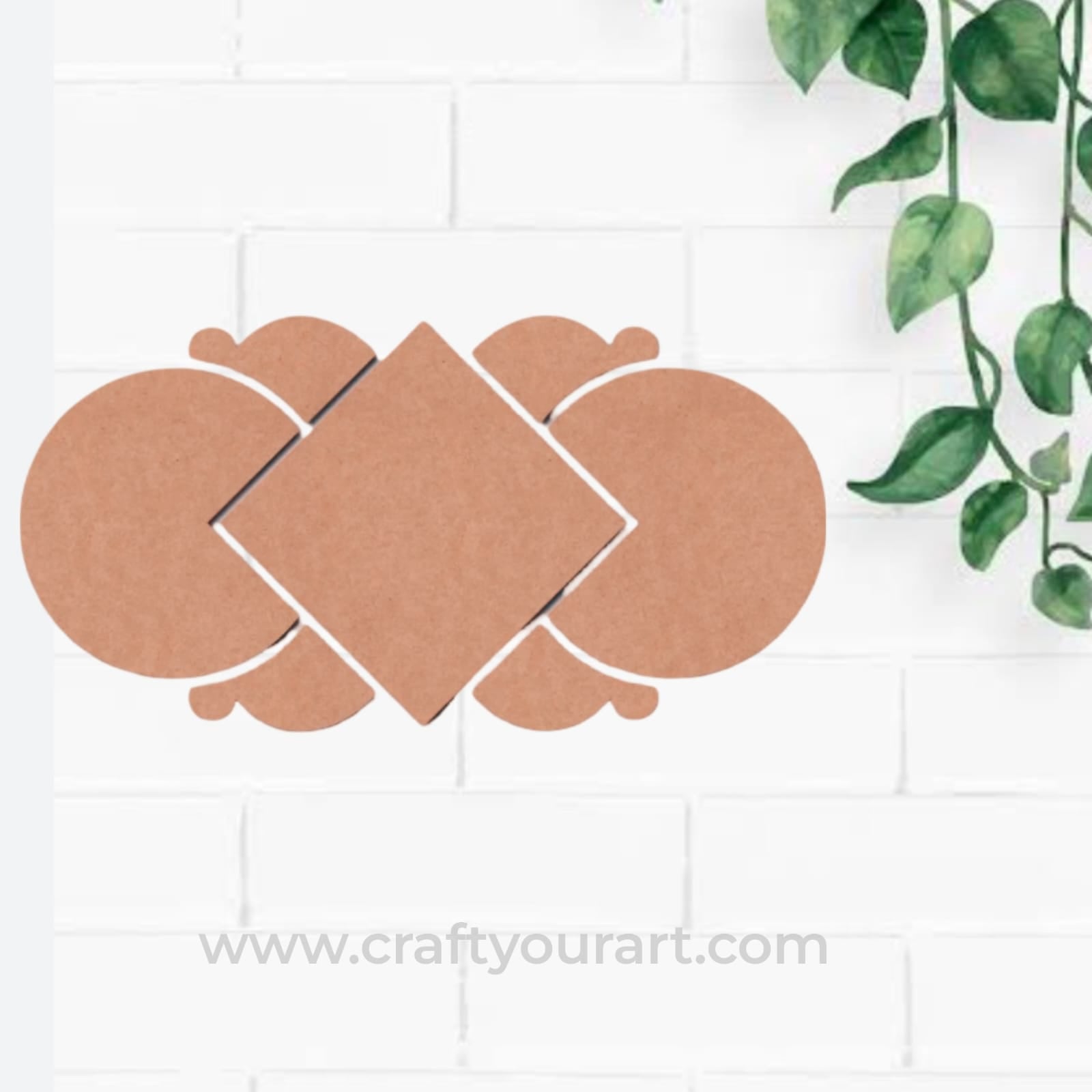 Rangoli Cutout MDF Design 11