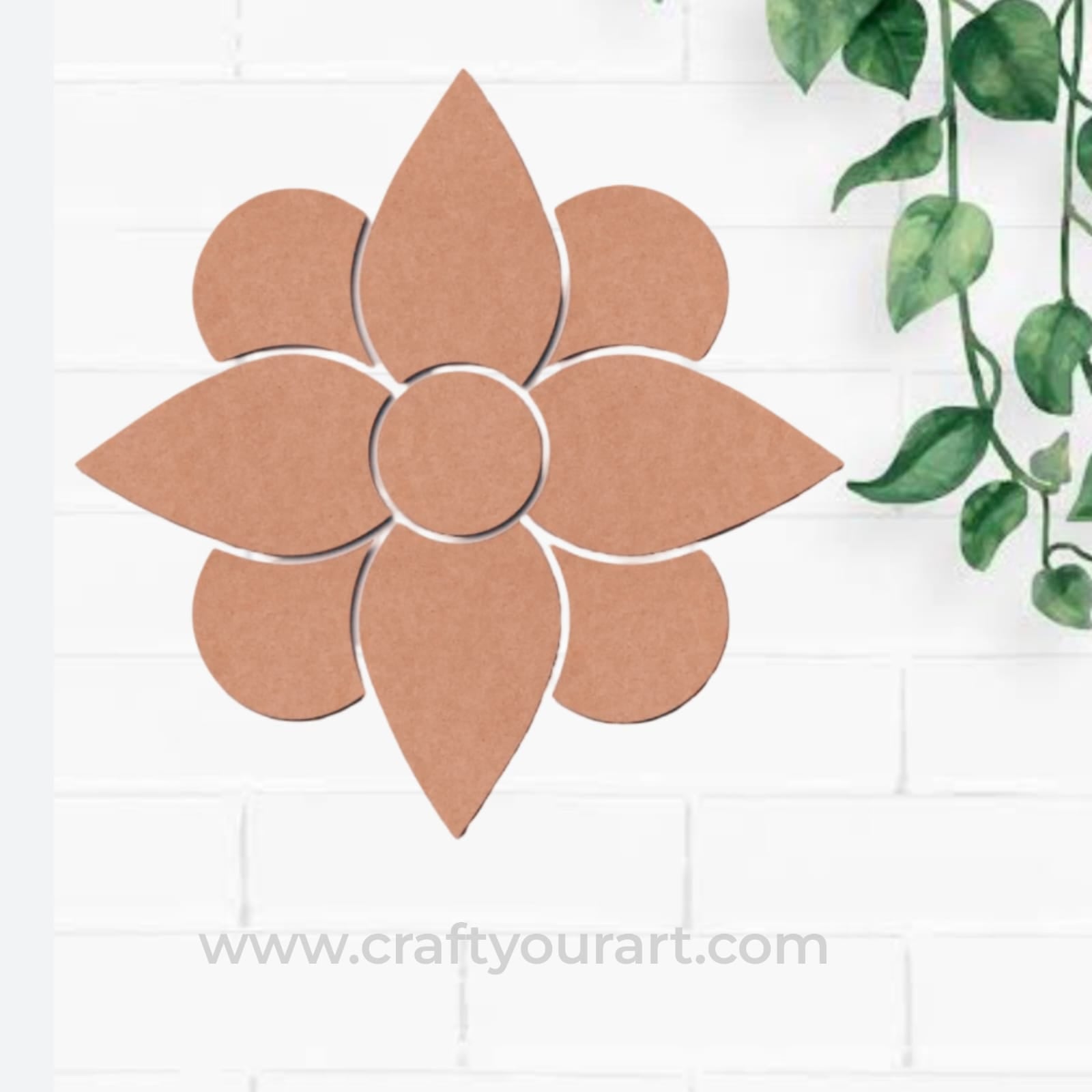 Rangoli Cutout MDF Design 12