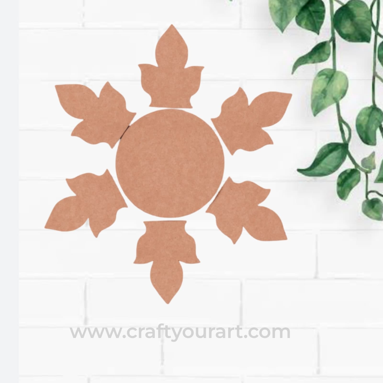 Rangoli Cutout MDF Design 15