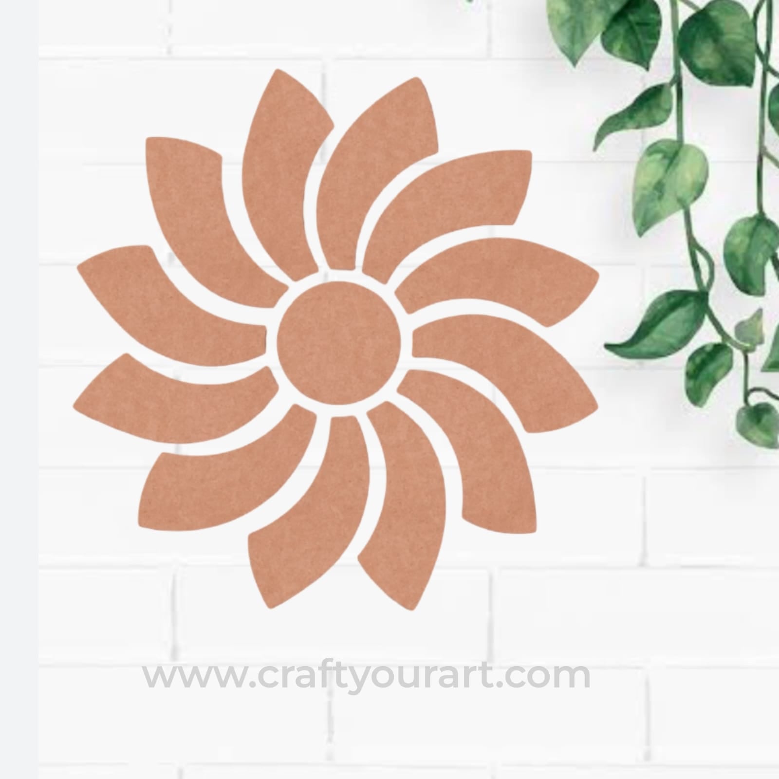 Rangoli Cutout MDF Design 17