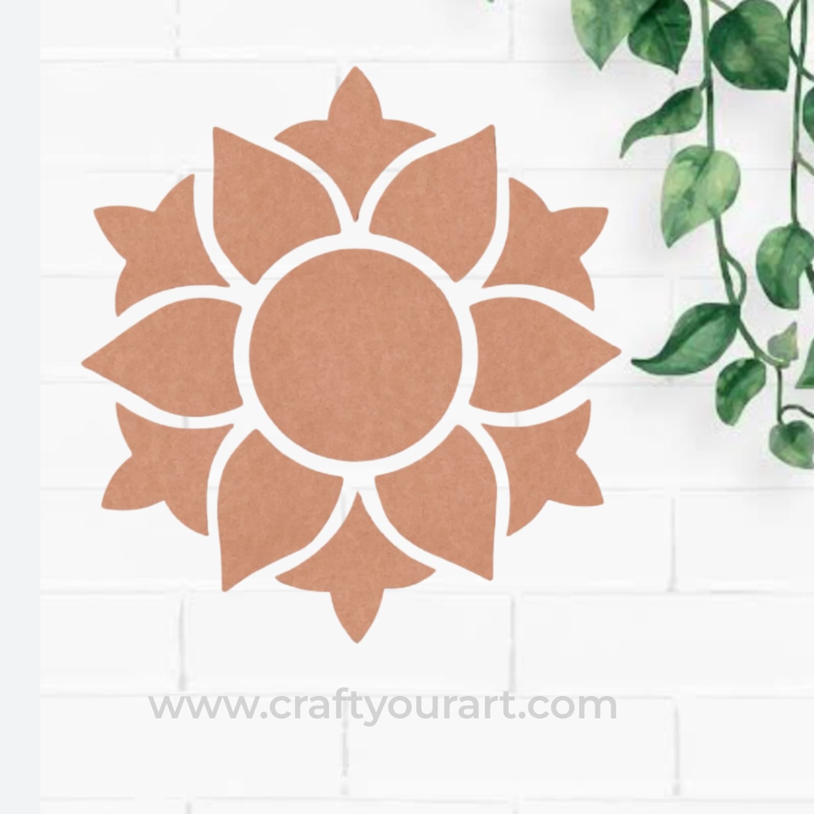 Rangoli Cutout MDF Design 19
