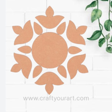Rangoli Cutout MDF Design 22