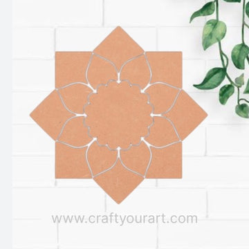 Rangoli Cutout MDF Design 25