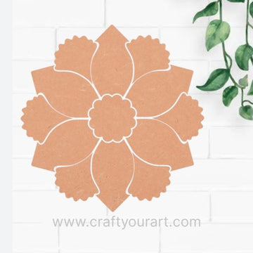 Rangoli Cutout MDF Design 26