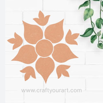 Rangoli Cutout MDF Design 28