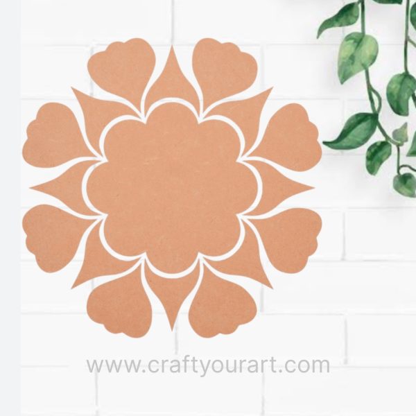 Rangoli Cutout MDF Design 29