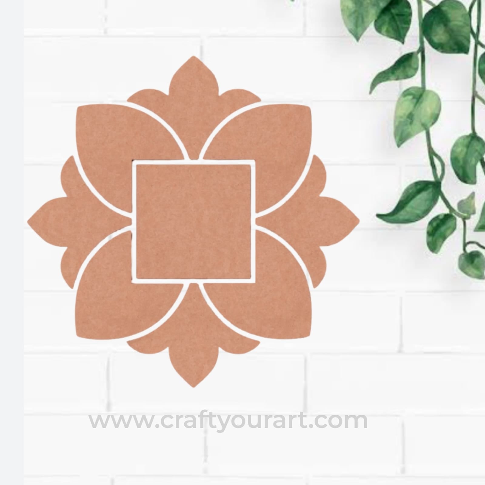 Rangoli Cutout MDF Design 3
