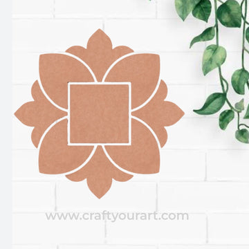 Rangoli Cutout MDF Design 3