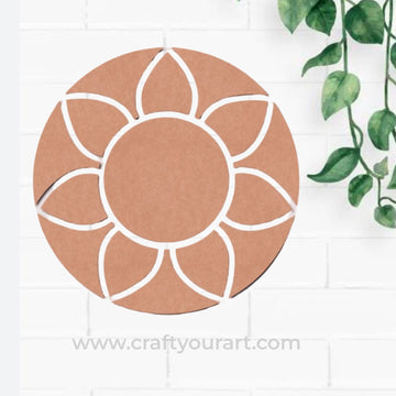 Rangoli Cutout MDF Design 4