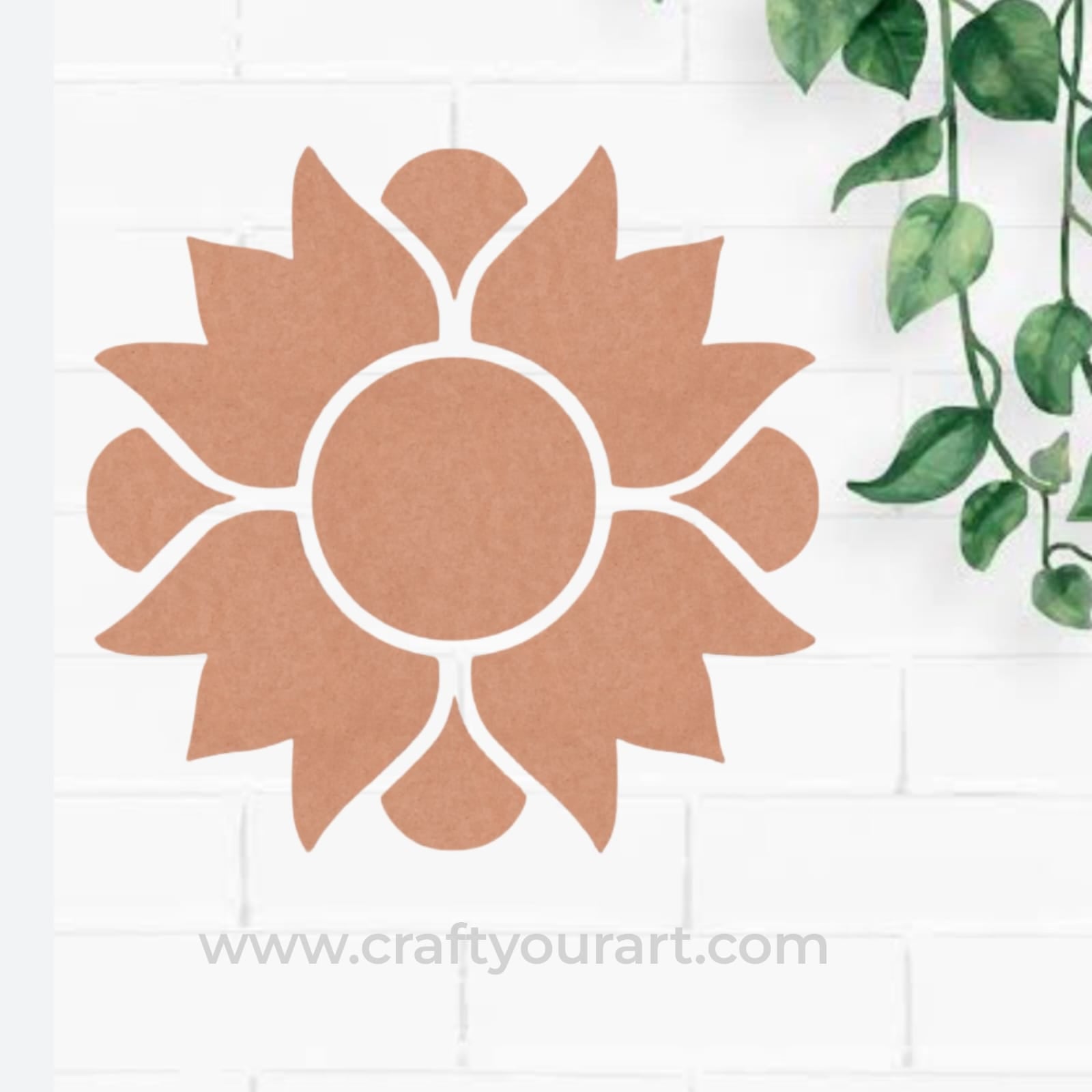 Rangoli Cutout MDF Design 5